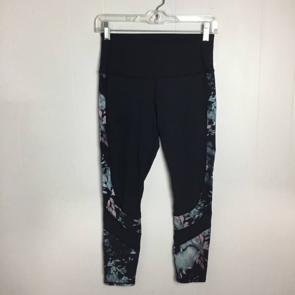 Skechers Black Legging Workout Pants Size S Capri